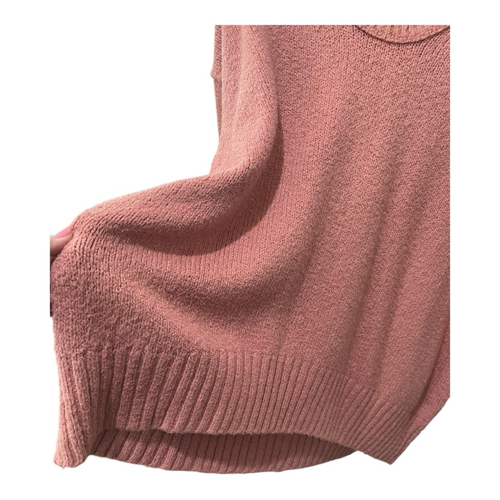 FREE PEOPLE BROOKSIDE ALPINE ROSE OVERSIZED KNIT TUNIC SWEATER SIZE MEDIUM - Picture 10 of 16